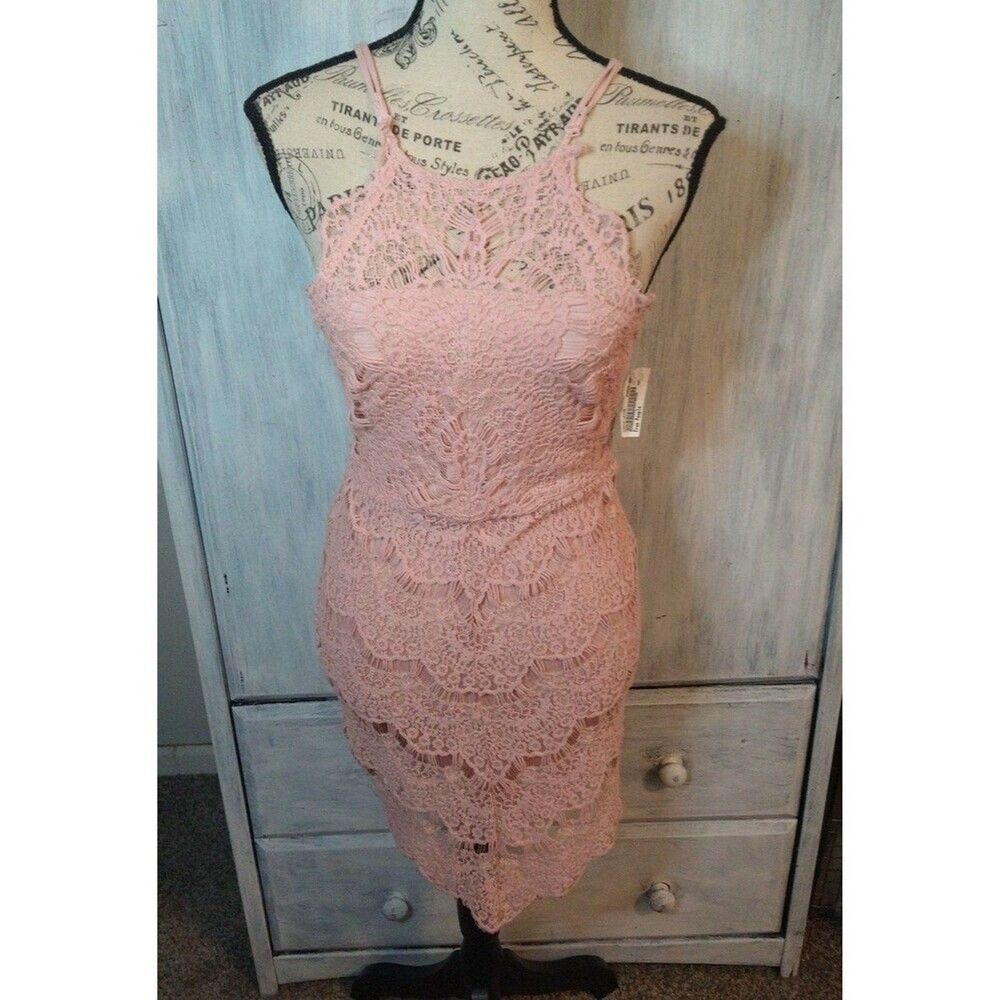 Intimately Free People lace dress Xs feminine cottage core Boho Sexy